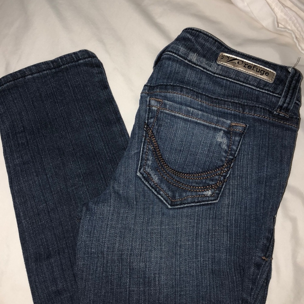 Size 0 long skinny jeans